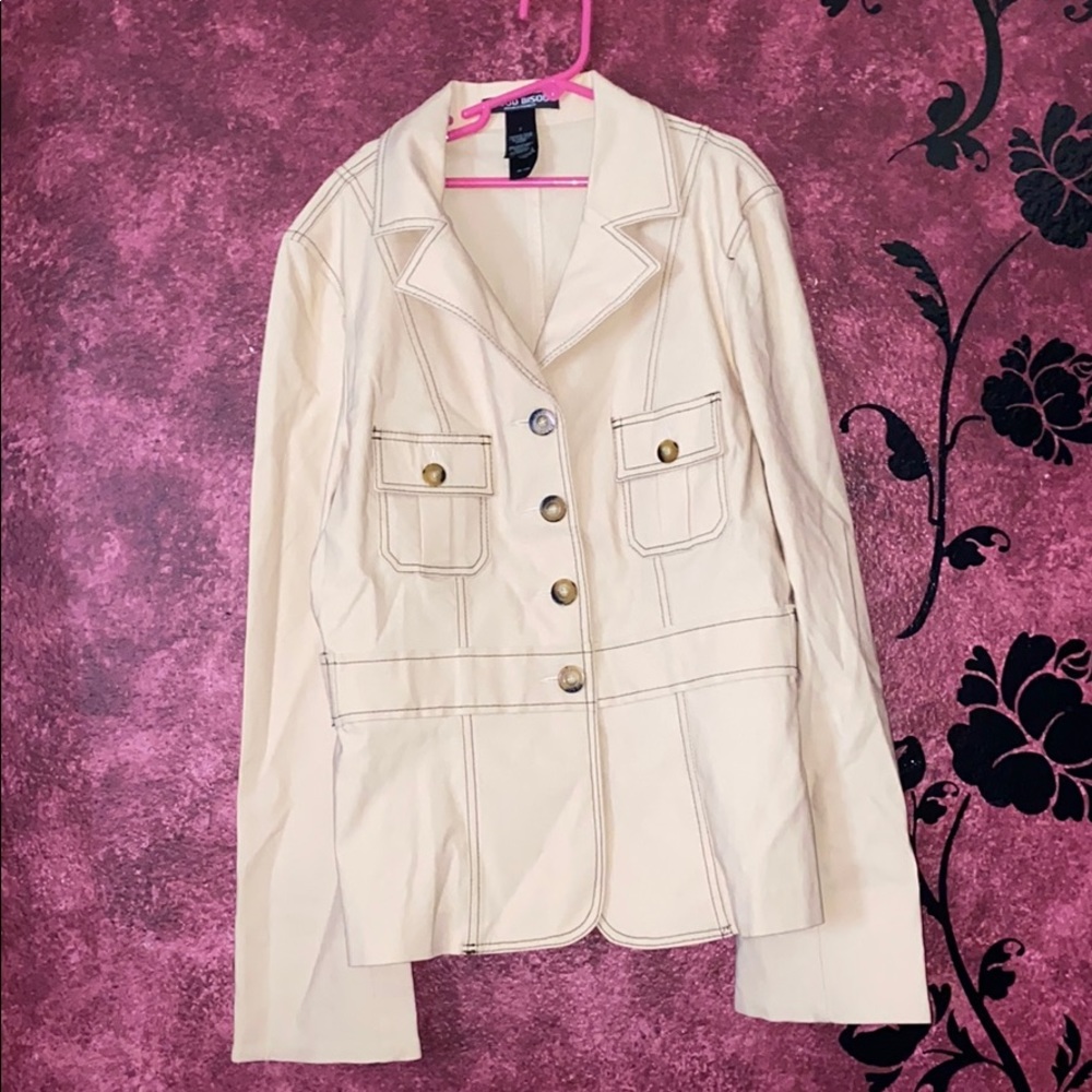 Bisou Bisou Tan Jacket Michele Bohbot